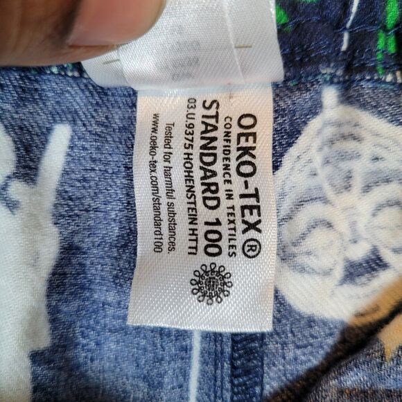 Hanna Anderson x Star Wars Mens Christmas Pajama Pants Size XL Blue Lounge Sleep - Picture 5 of 9